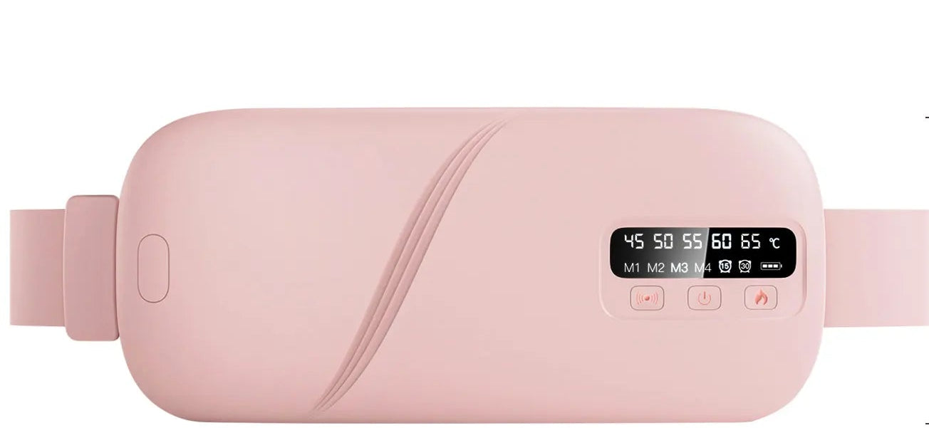 Menstrual Heating Belt – Electric Heating Pad with Massage for Period Cramp & Lower Abdominal Comfort