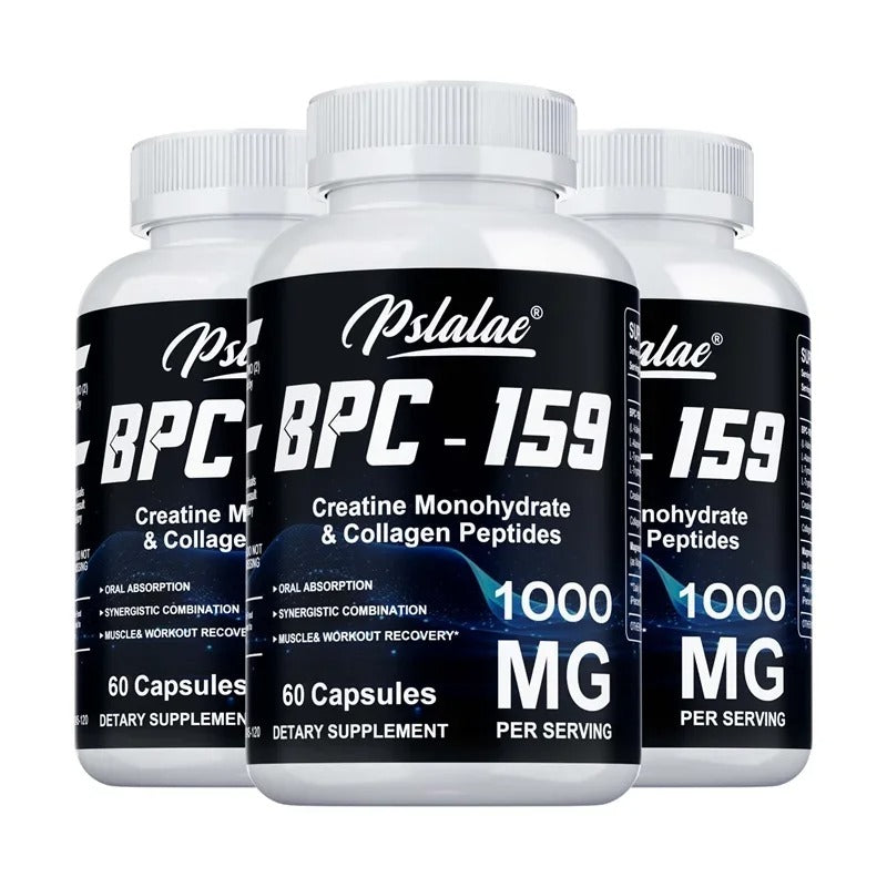 BPC-159 Support Formula with Creatine Monohydrate & Collagen Peptides – Performance, Strength & Recovery Support