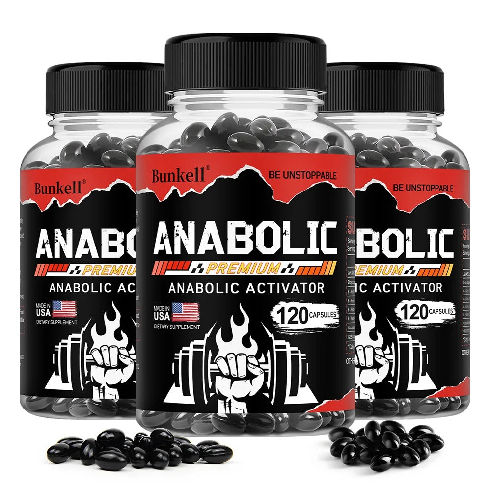 Muscle Builder Capsules – Supports Strength, Endurance, Muscle Recovery & Energy