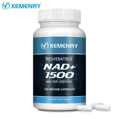 NAD+ Support Supplement – Natural Energy & Cellular Health Formula for Daily Vitality