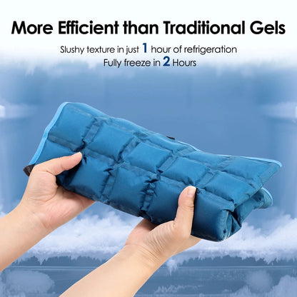 Large Reusable Ice Pack (13 x 22 in) – Cold Therapy Wrap for Back, Knee, Neck, Shoulder & Hip Relief