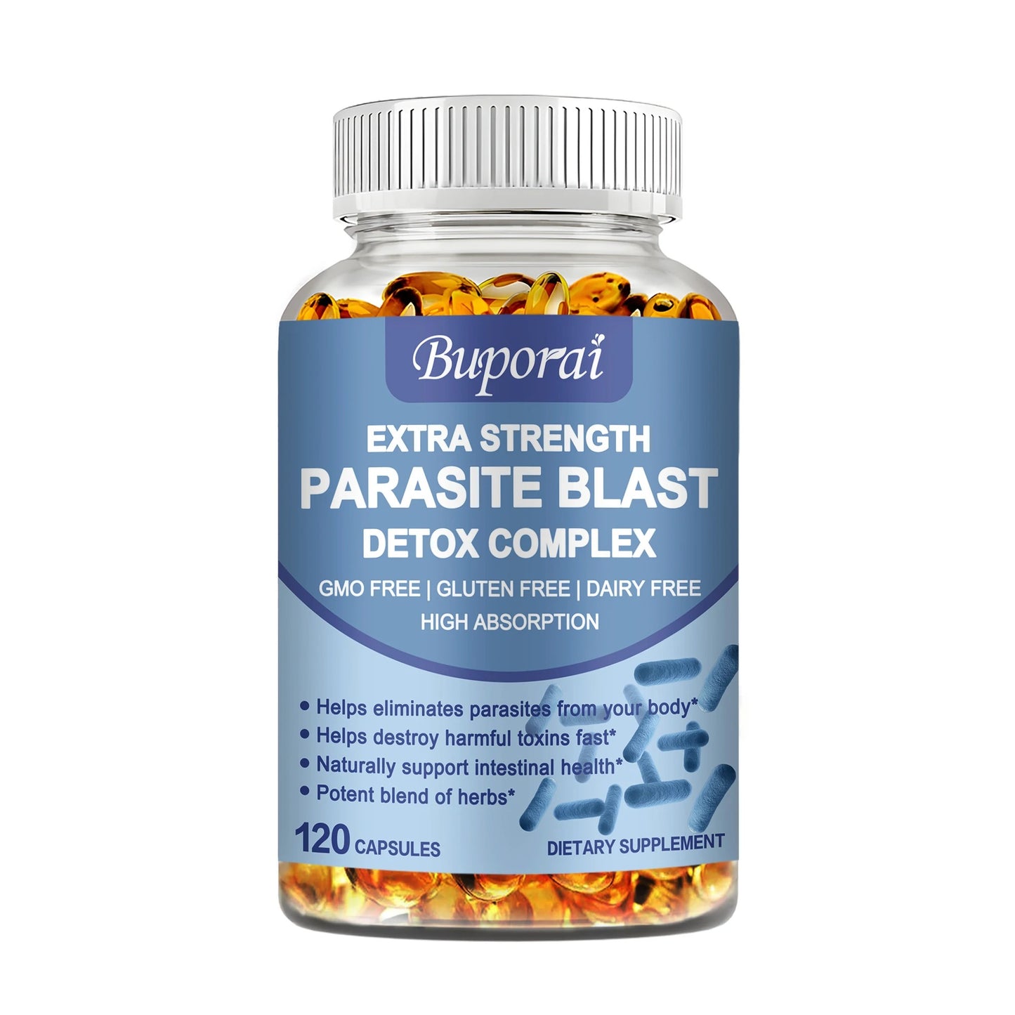 Parasite Blast Detox Complex – Digestive Cleanse & Gut Health Support, Herbal Detox Formula